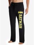 DC Comics Batman Varsity Sleep Pants , BLACK, hi-res