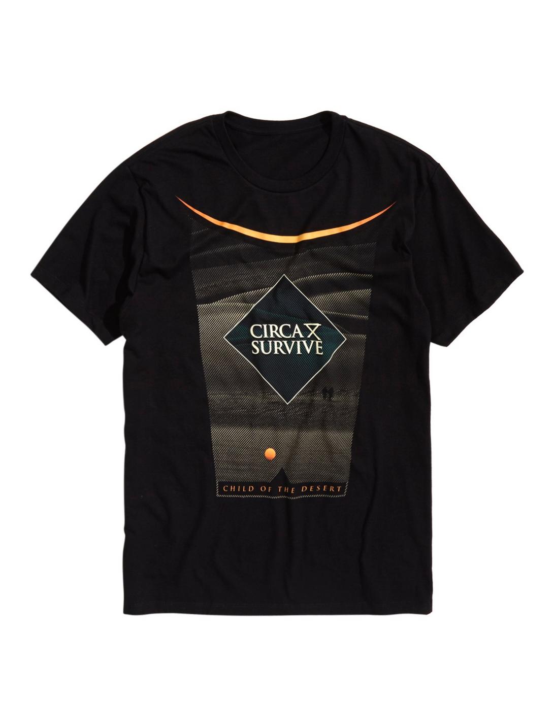 Circa Survive Desert Child T-Shirt, BLACK, hi-res