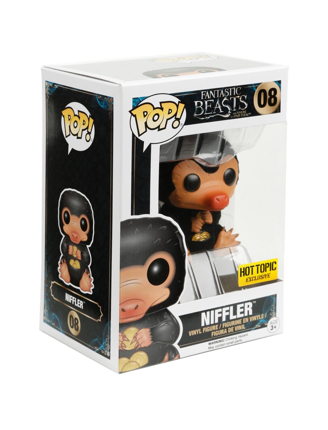 Funko Fantastic Beasts And Where To Find Them Pop! Niffler (Flocked) Vinyl Figure Hot Topic Exclusive, , hi-res