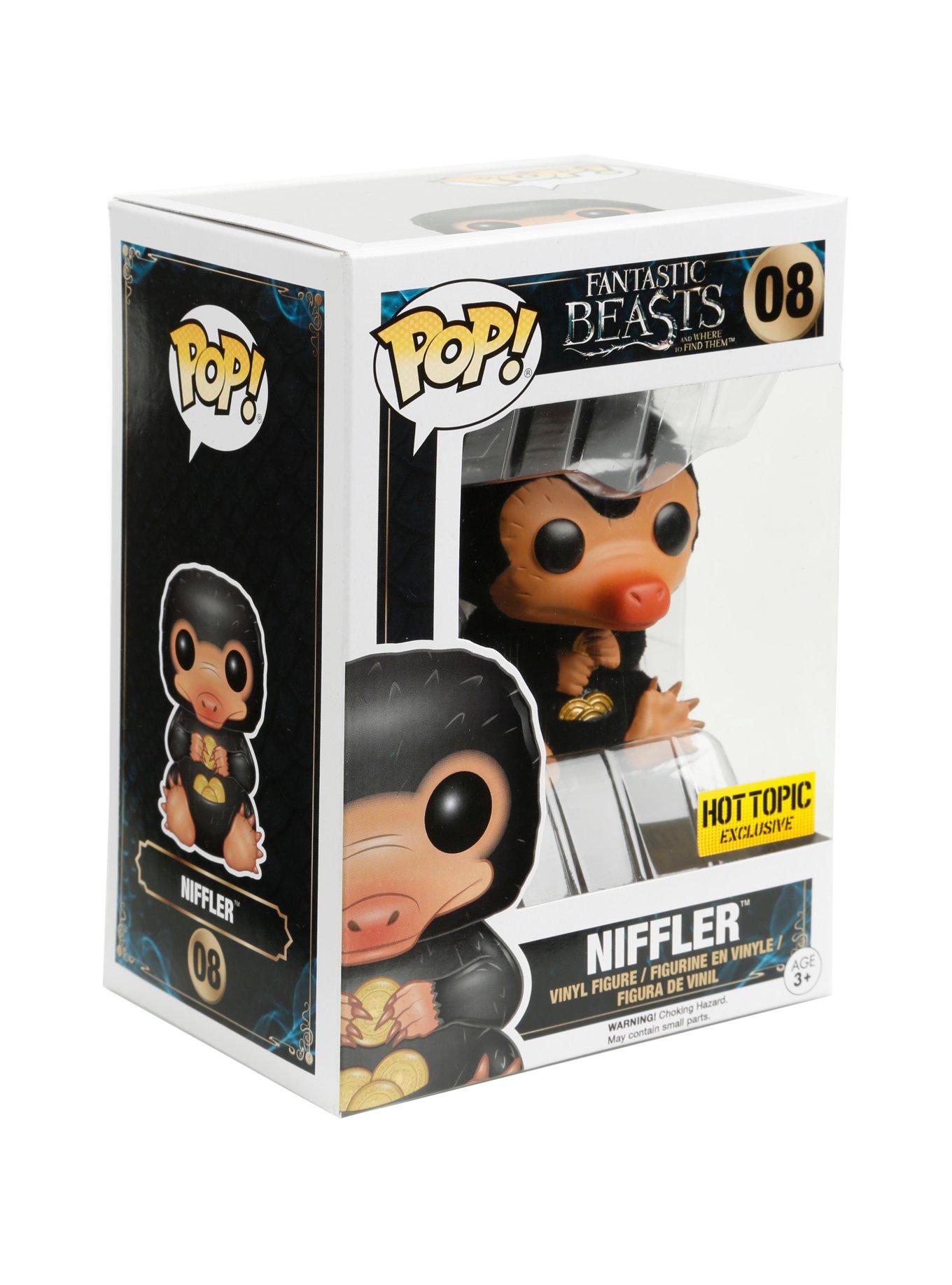 Funko Fantastic Beasts And Where To Find Them Pop! Niffler (Flocked) Vinyl Figure Hot Topic Exclusive, , hi-res