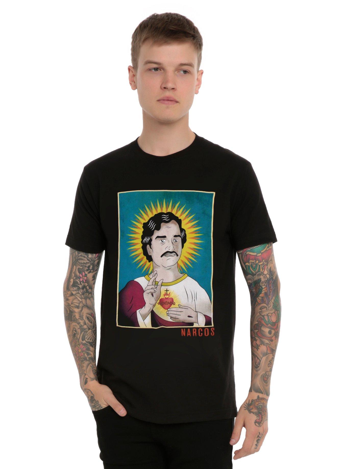 Narcos Saint Pablo T-Shirt, BLACK, hi-res