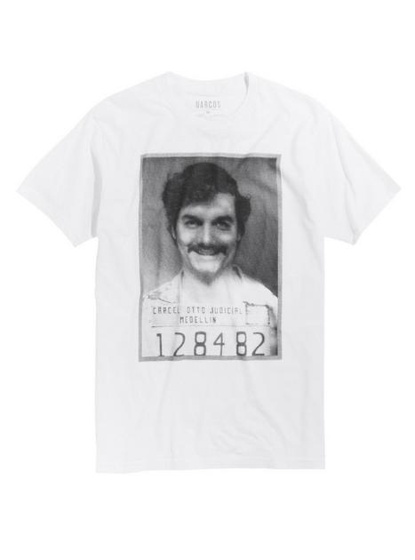 Narcos Pablo Escobar Mugshot T-Shirt | Hot Topic