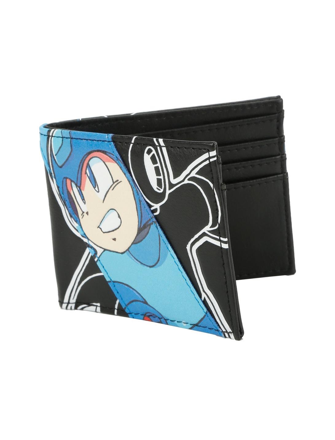 Mega Man Fight Stance Bi-Fold Wallet , , hi-res