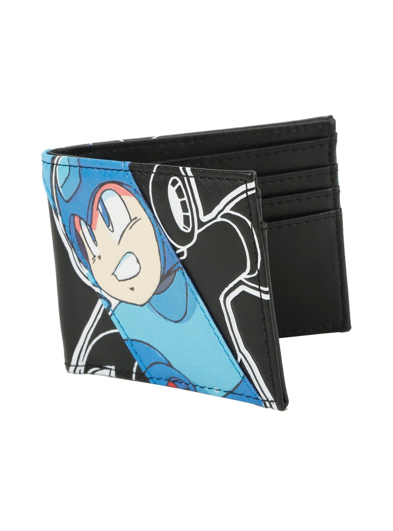 Mega Man Fight Stance Bi-Fold Wallet , , hi-res