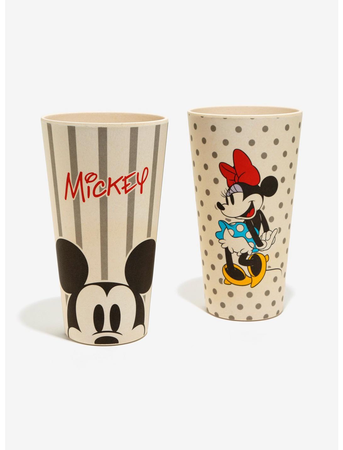 Disney Mickey Mouse And Minnie Mouse Bamboo Cups, , hi-res