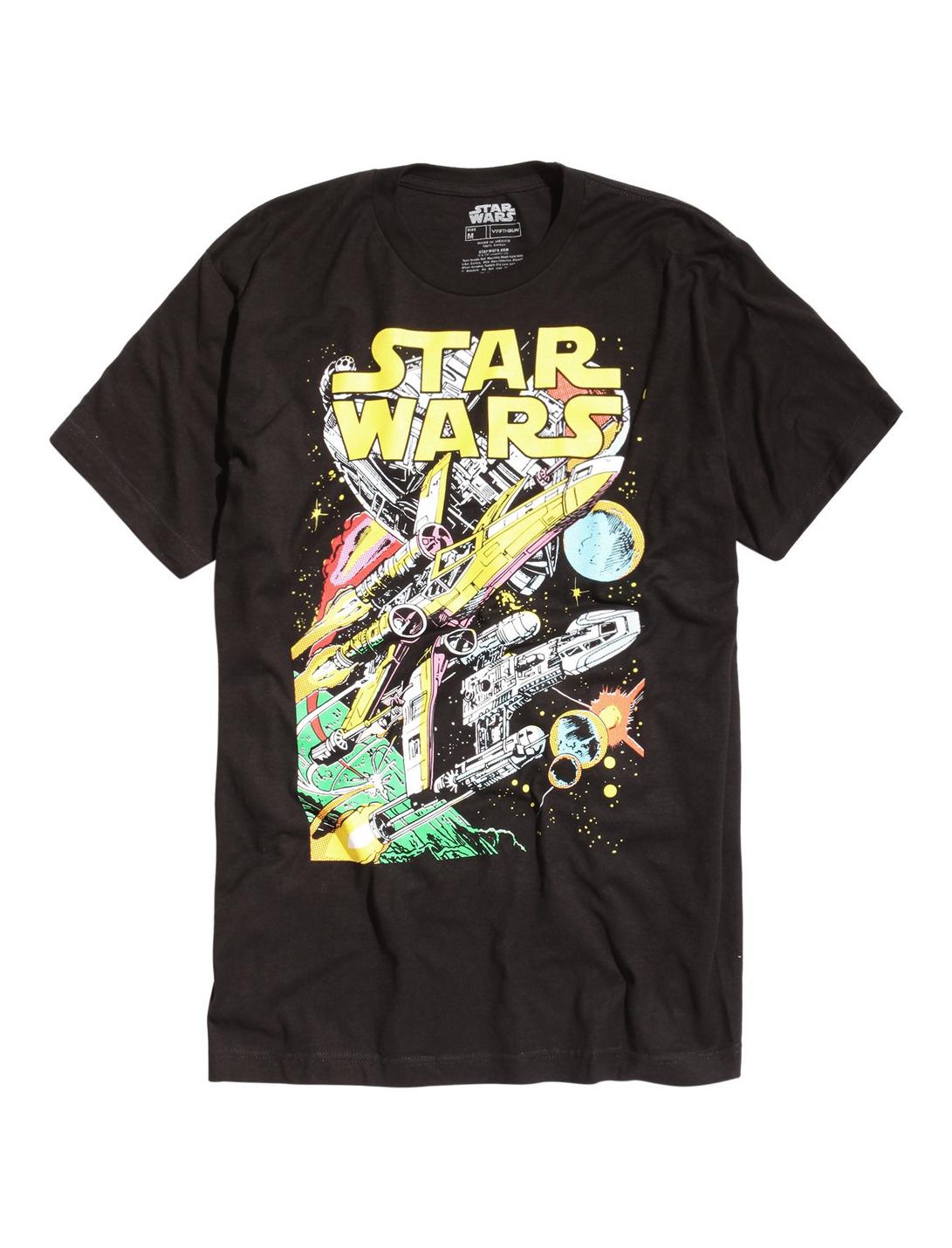 Star Wars T-Shirt, BLACK, hi-res
