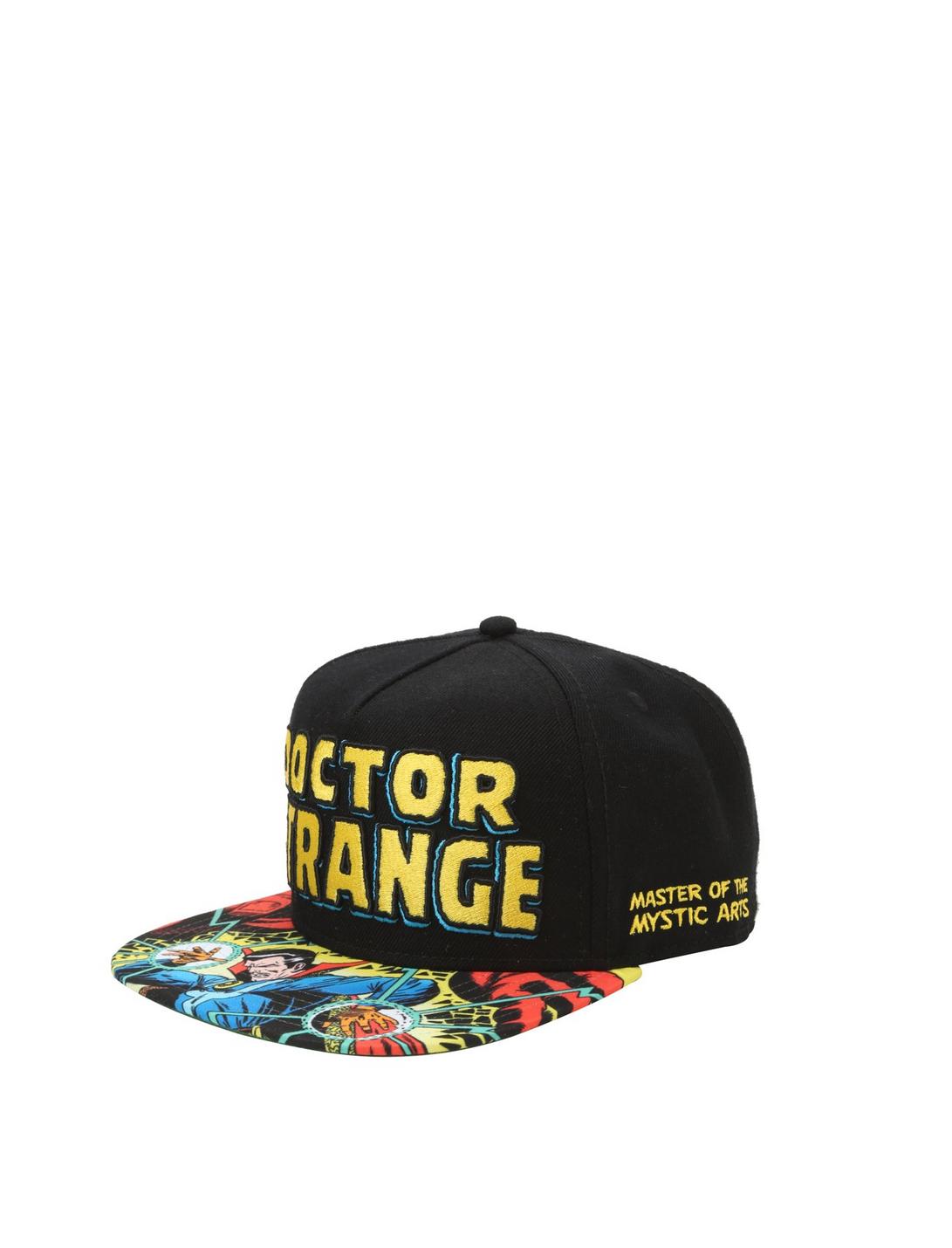 Marvel Doctor Strange Comic Snapback Hat, , hi-res