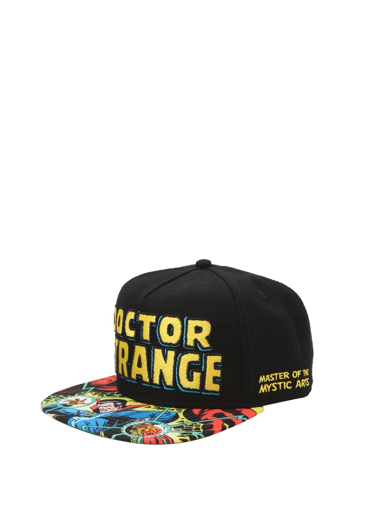 Marvel Doctor Strange Comic Snapback Hat, , hi-res