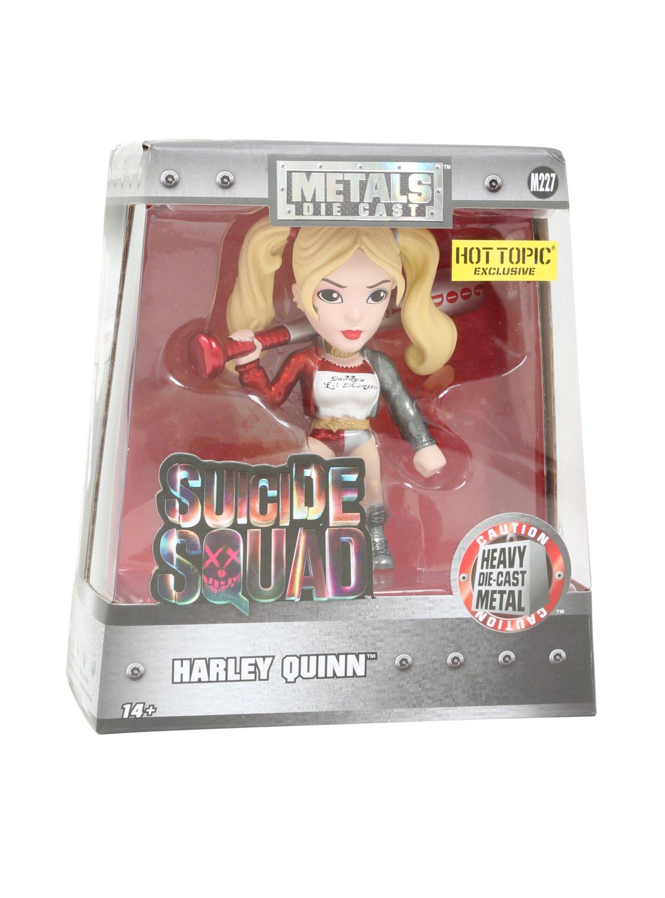 DC Comics Suicide Squad Harley Quinn Die-Cast Metal Figure Hot Topic Exclusive, , hi-res