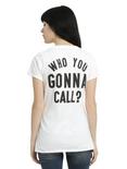 Ghostbusters Who You Gonna Call Girls T-Shirt, WHITE, hi-res