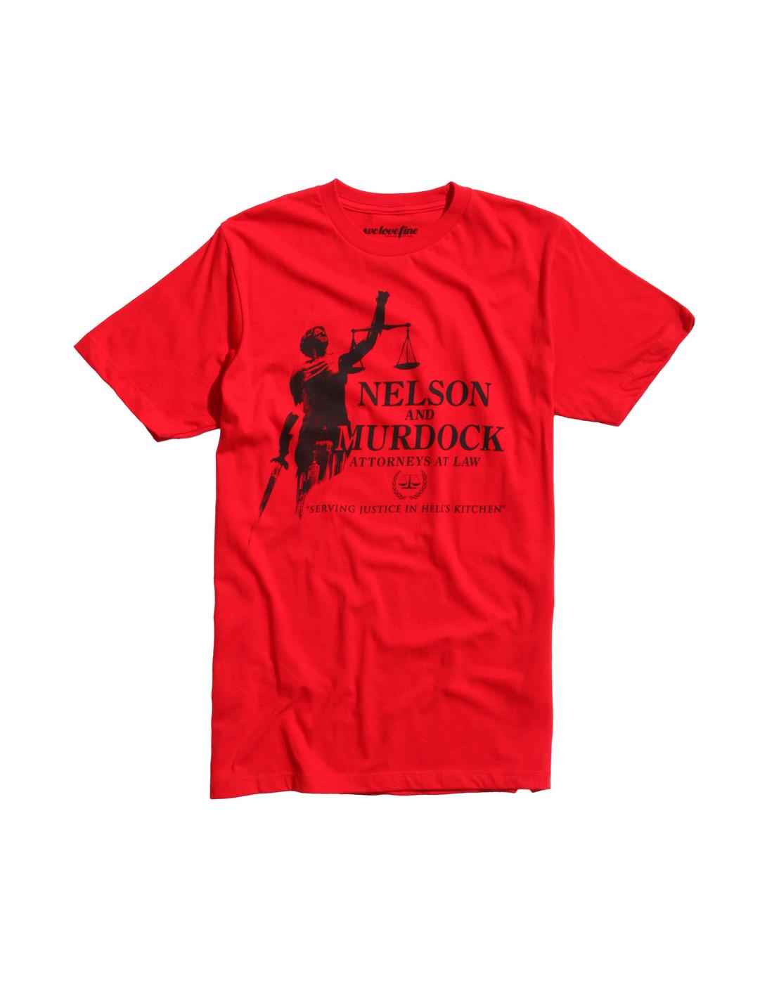 Marvel Daredevil Nelson & Murdock T-Shirt, RED, hi-res
