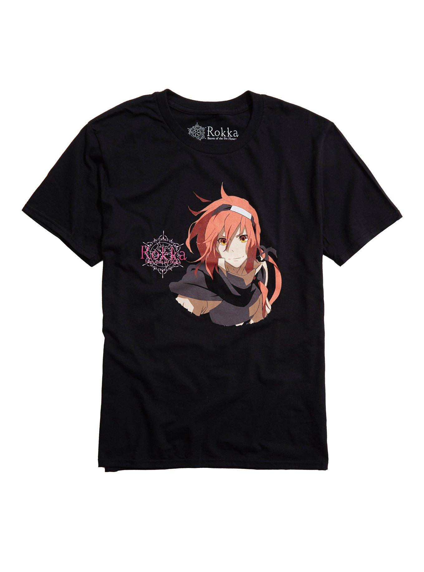 Rokka: Braves Of The Six Flowers Adlet Mayer T-Shirt, BLACK, hi-res