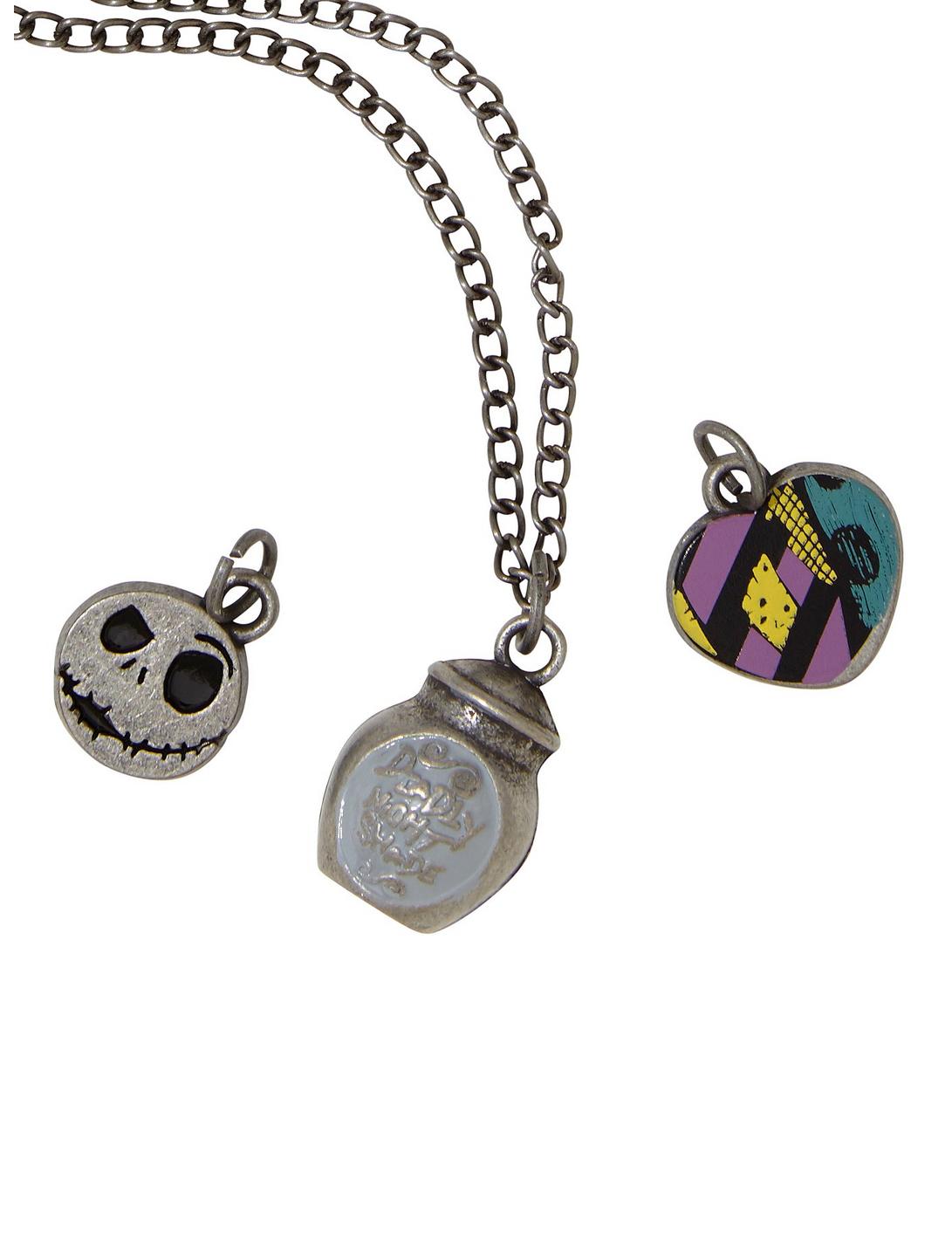 The Nightmare Before Christmas Charm Necklace, , hi-res