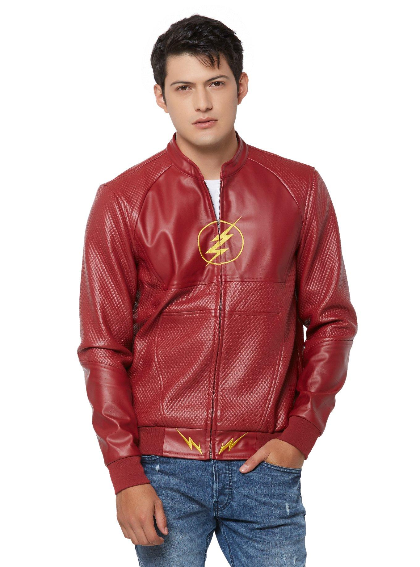 Hot topic 2025 flash leather jacket