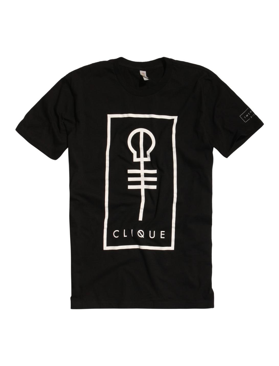 Twenty One Pilots Skeleton Clique T-Shirt, BLACK, hi-res
