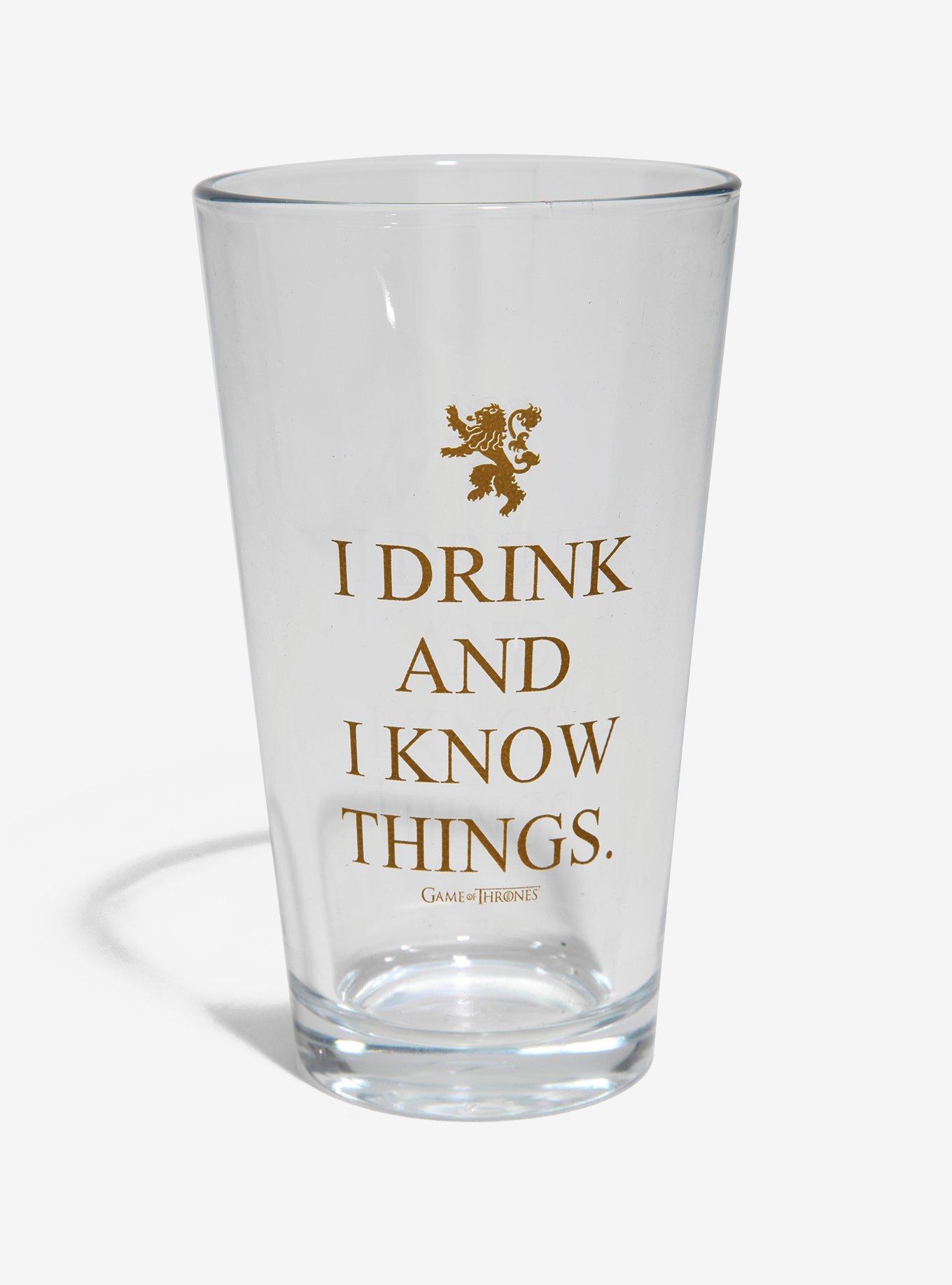 Game Of Thrones Tyrion Lannister Pint Glass, , hi-res