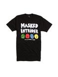 Masked Intruder Love And Other Crimes T-Shirt, BLACK, hi-res