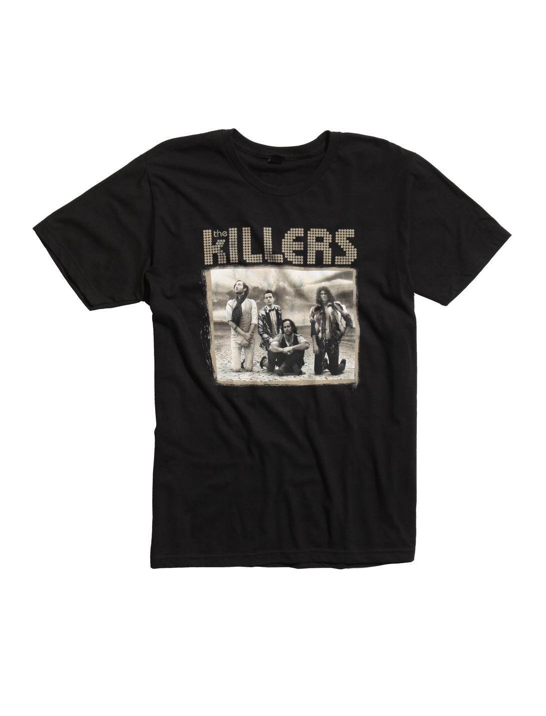 The Killers Band Photo T-Shirt, BLACK, hi-res