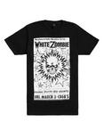 White Zombie Flyer T-Shirt, BLACK, hi-res
