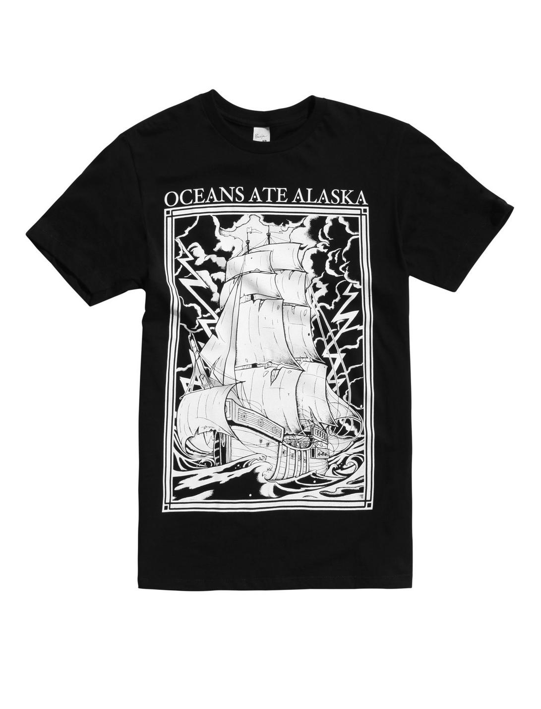 Oceans Ate Alaska Ship T-Shirt, BLACK, hi-res