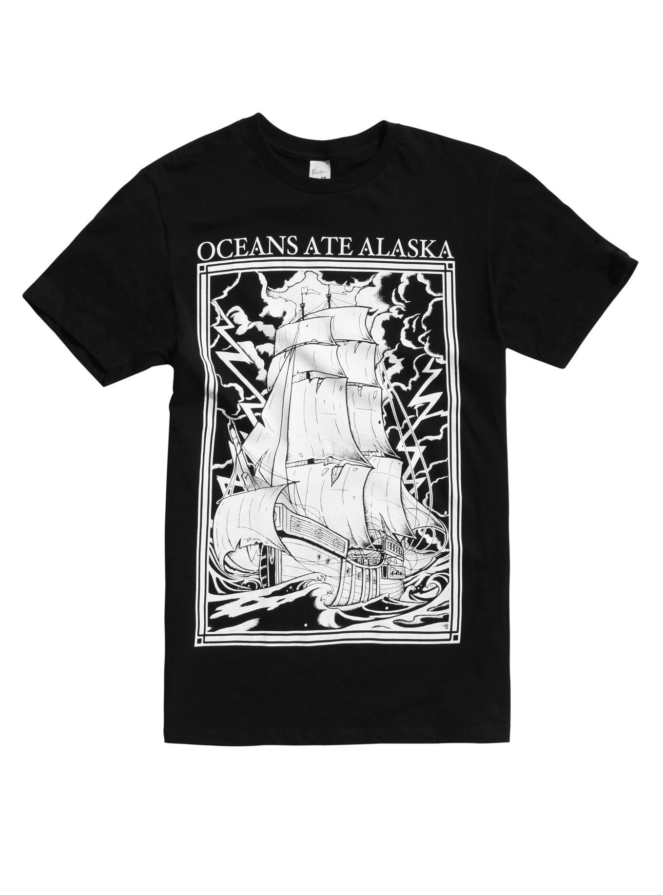 Oceans Ate Alaska Ship T-Shirt, BLACK, hi-res