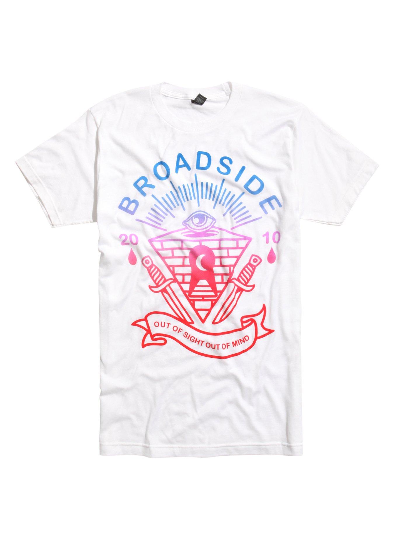 Broadside Out Of Sight T-Shirt, WHITE, hi-res