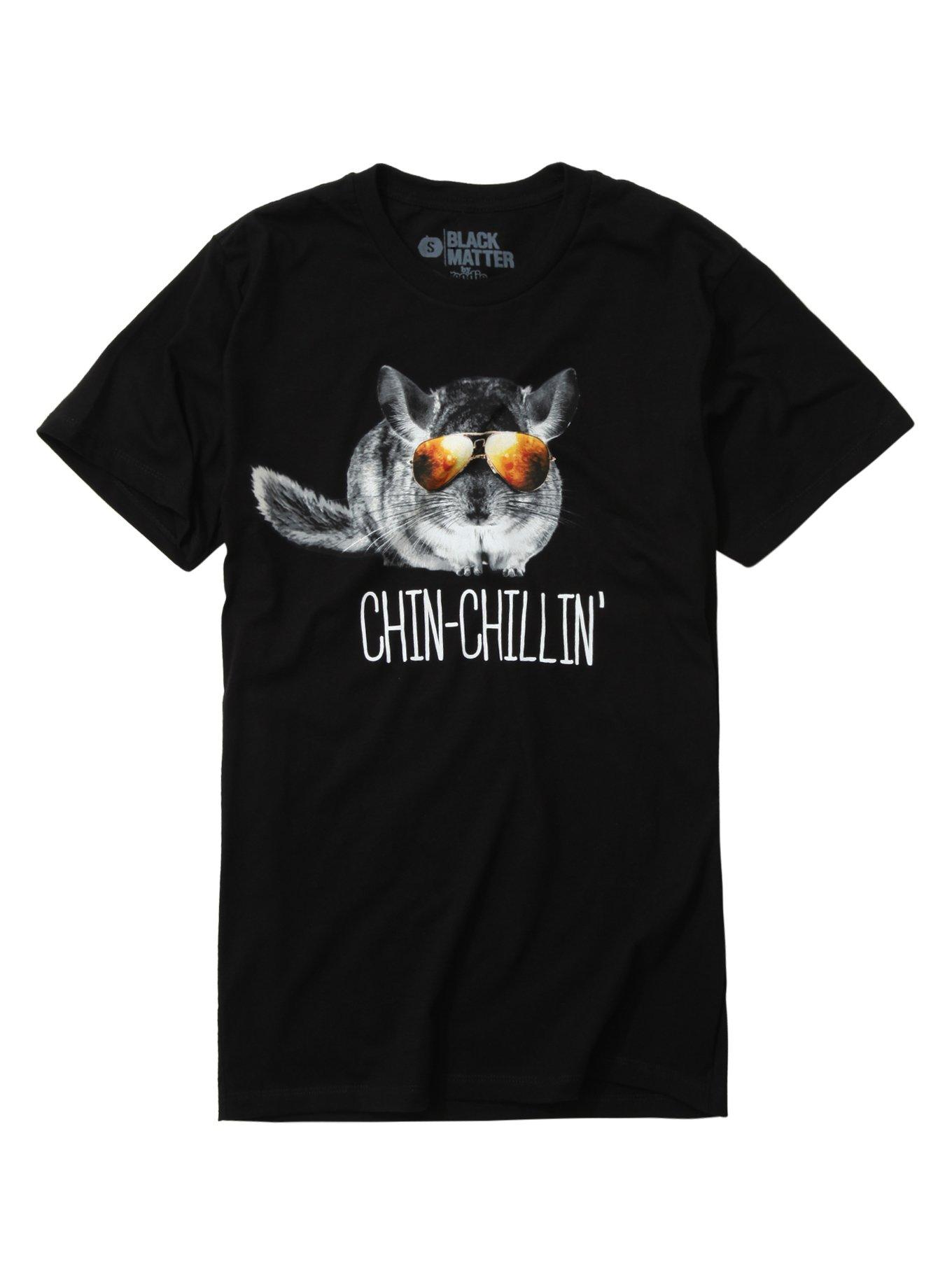 Chin-Chillin' T-Shirt, BLACK, hi-res