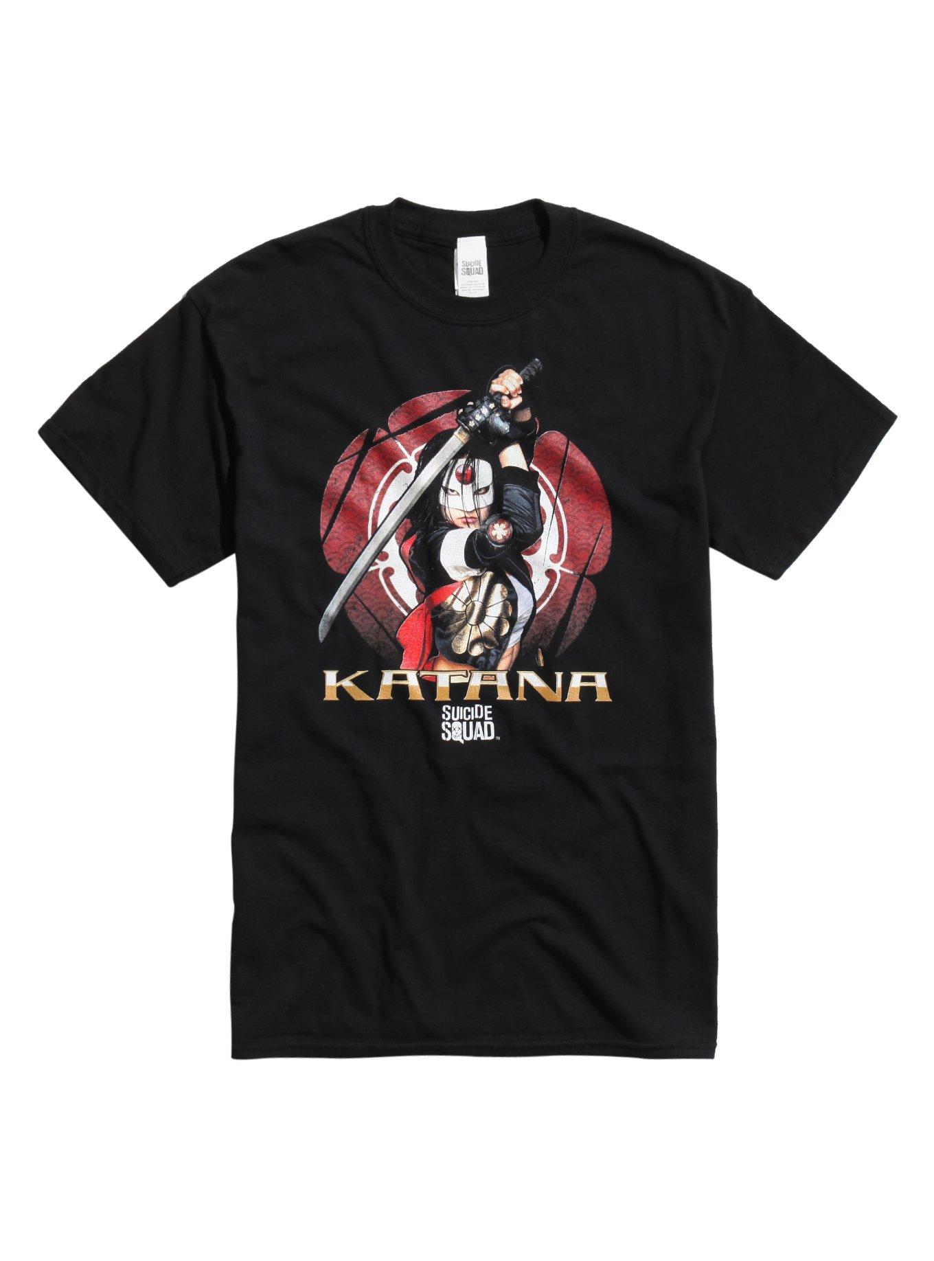 DC Comics Suicide Squad Katana T-Shirt, BLACK, hi-res