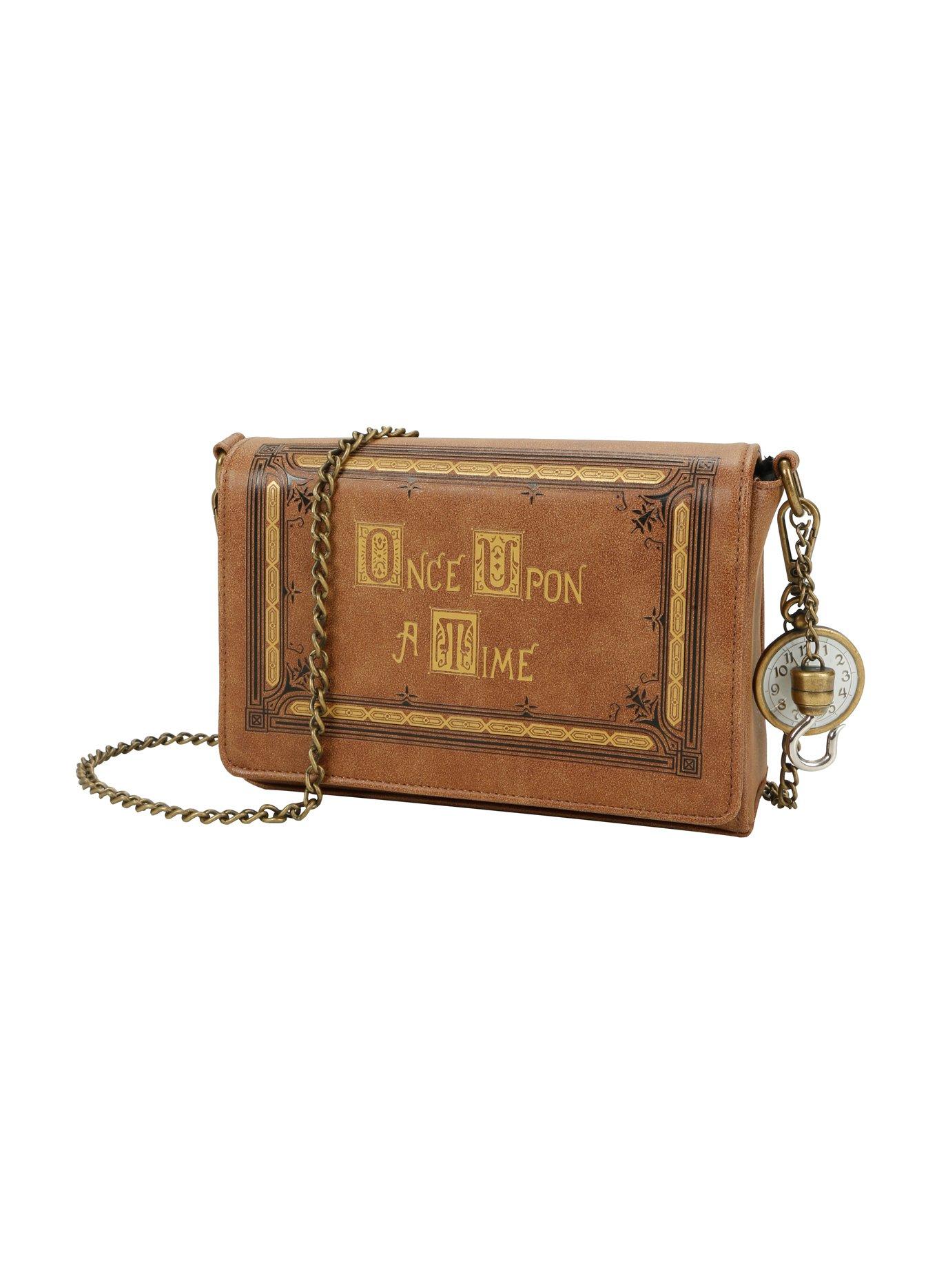 Once Upon A Time Book Cover Crossbody Bag, , hi-res