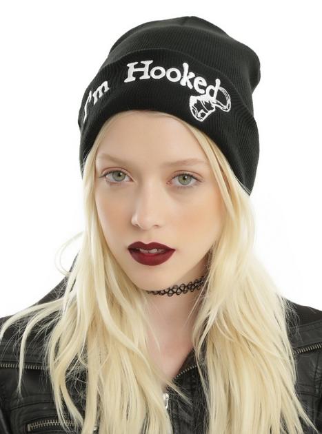 Once Upon A Time I'm Hooked Beanie | Hot Topic