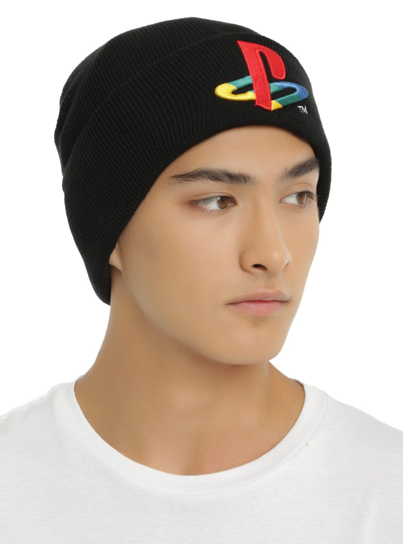 【BADBLOOD】Squad Logo Beanie - Black BlackBeanie-