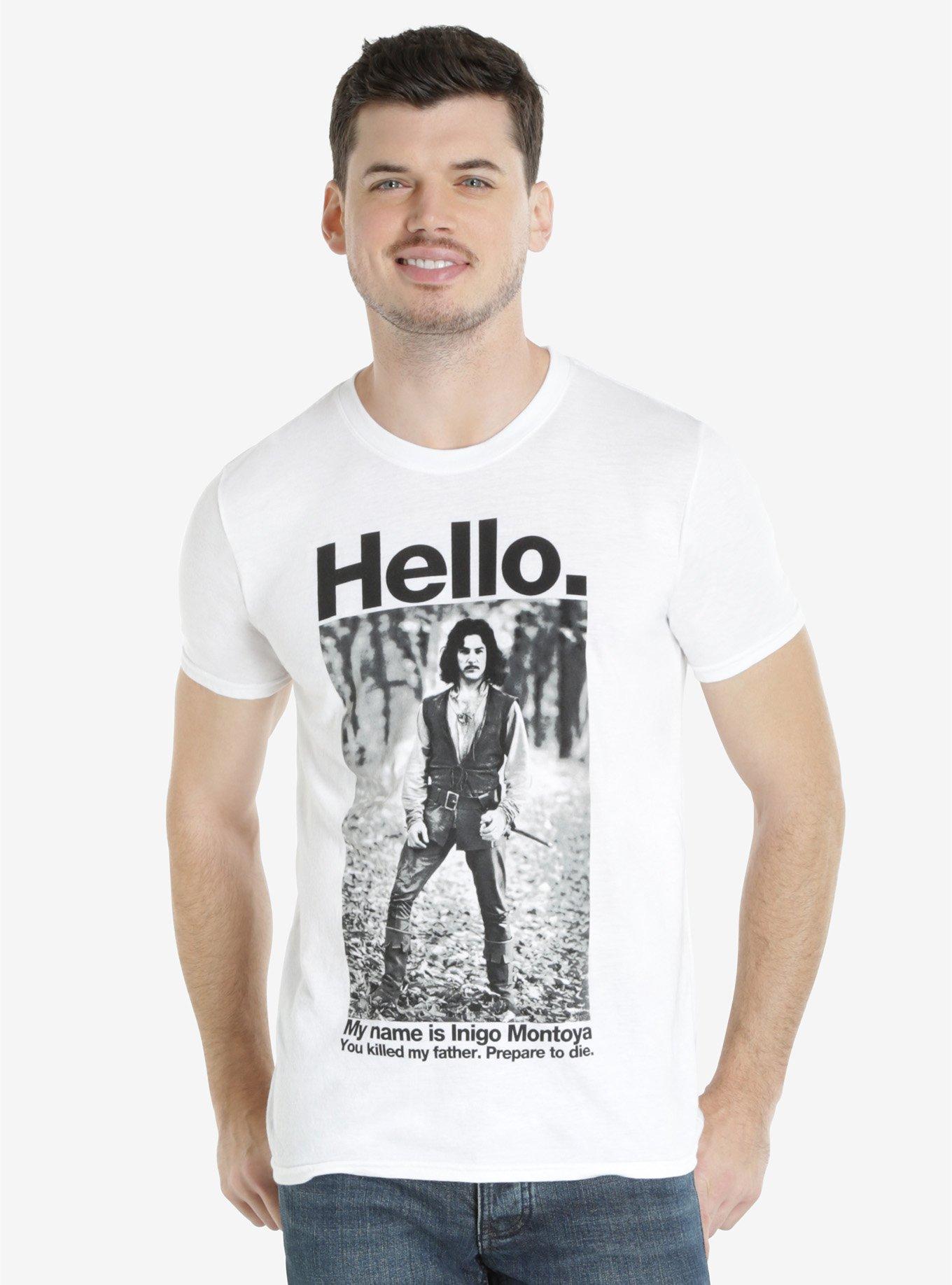 The Princess Bride Inigo Montoya Quote T-Shirt, WHITE, hi-res
