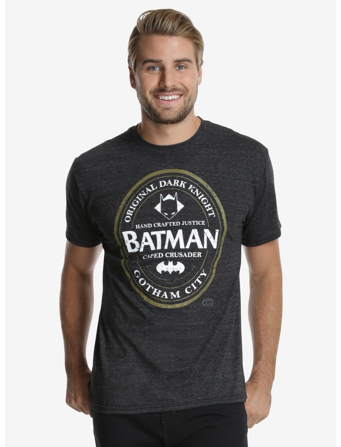 DC Comics Batman Hand Crafted Justice T-Shirt, BLACK, hi-res