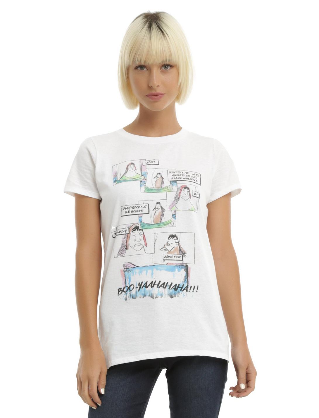 Disney The Emperor's New Groove Comic Girls T-Shirt, WHITE, hi-res