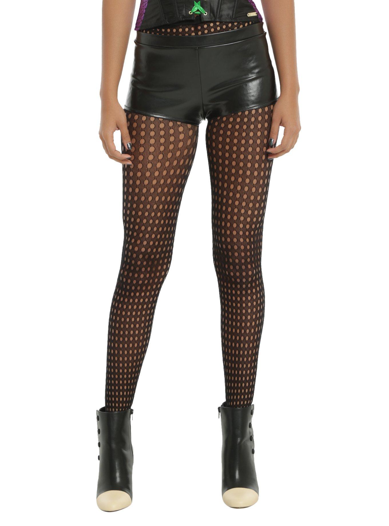 Faux Leather Hot Pants Hot Topic
