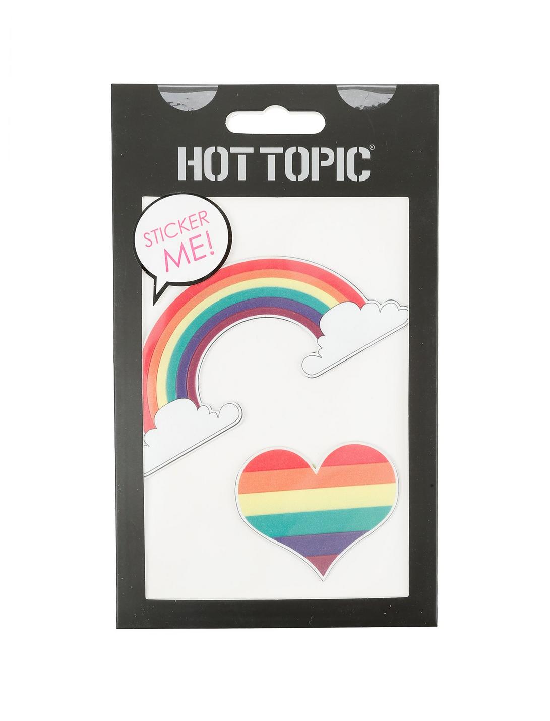 Rainbow Puffy Sticker 2 Pack, , hi-res