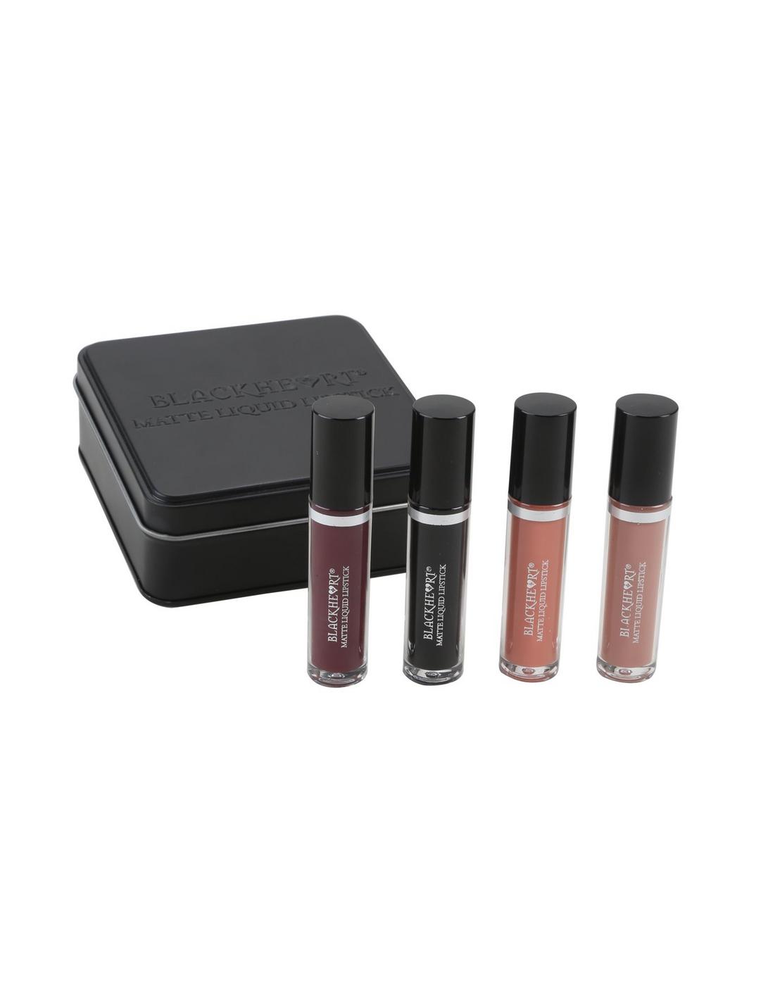 Blackheart Beauty Matte Liquid Lipstick Tin Set, , hi-res
