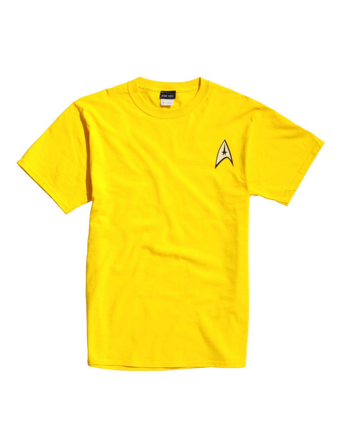 Star Trek Gold Command T-Shirt, YELLOW, hi-res