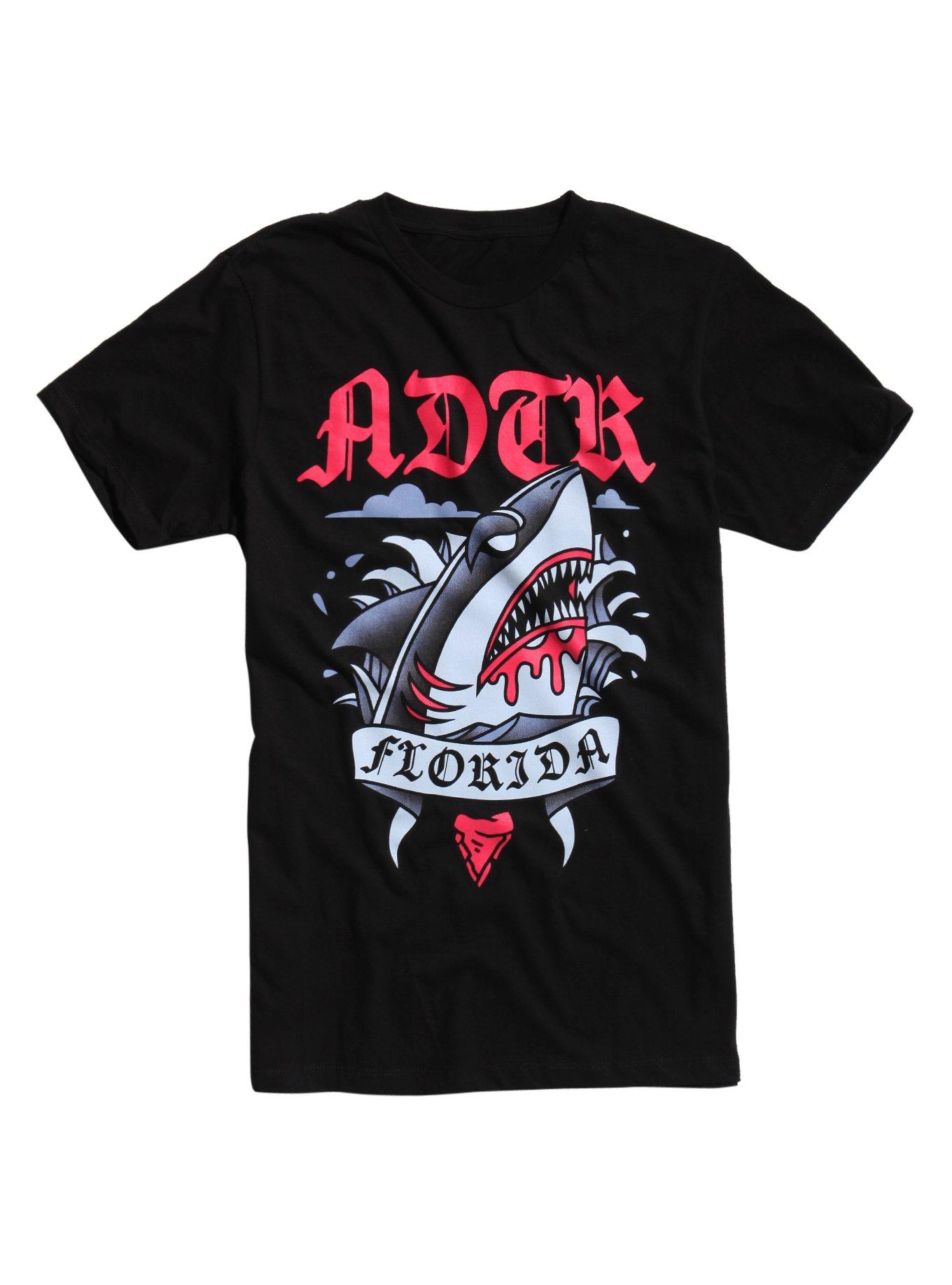 A Day To Remember ADTR Shark T-Shirt, BLACK, hi-res