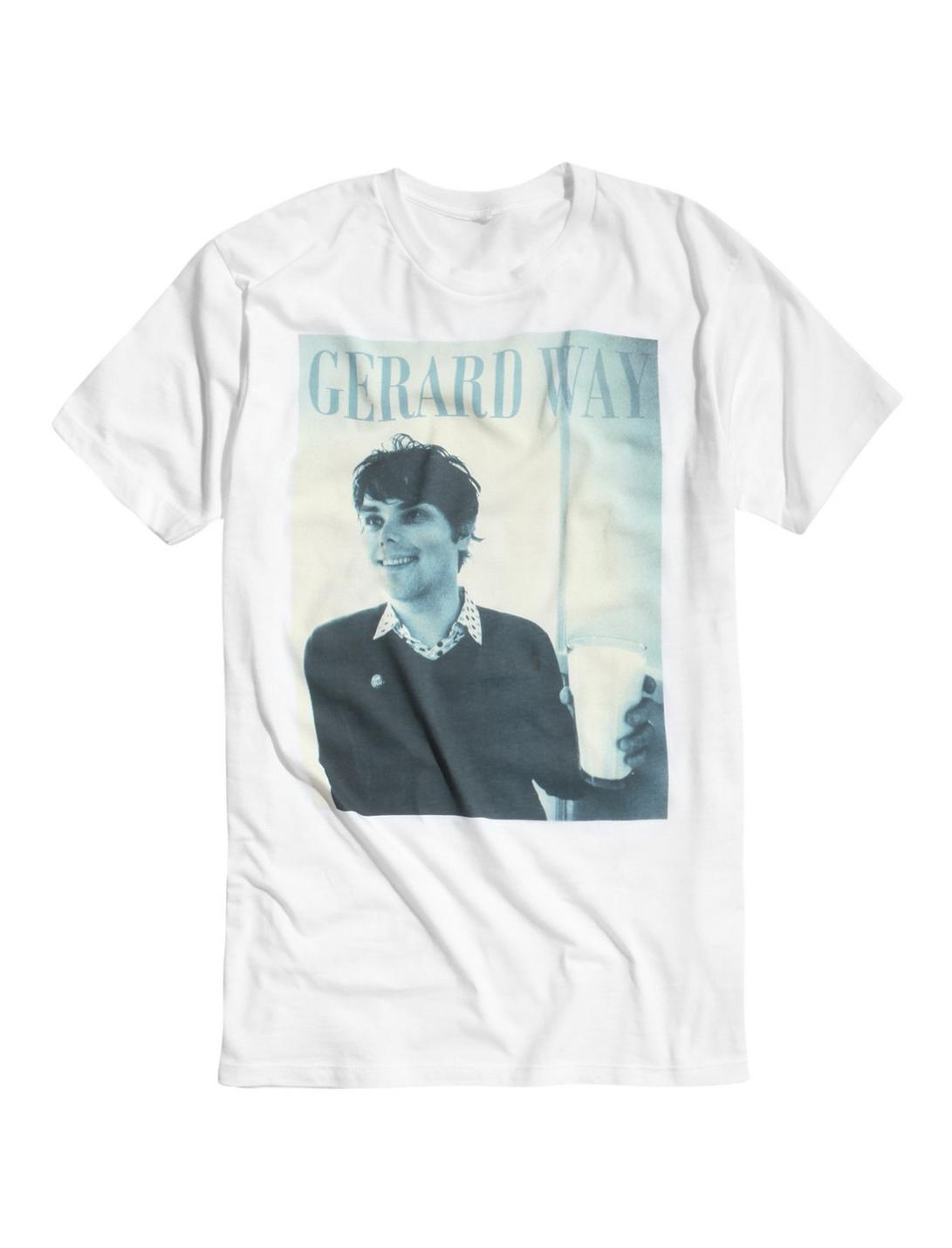 Gerard Way Milk T-Shirt, WHITE, hi-res