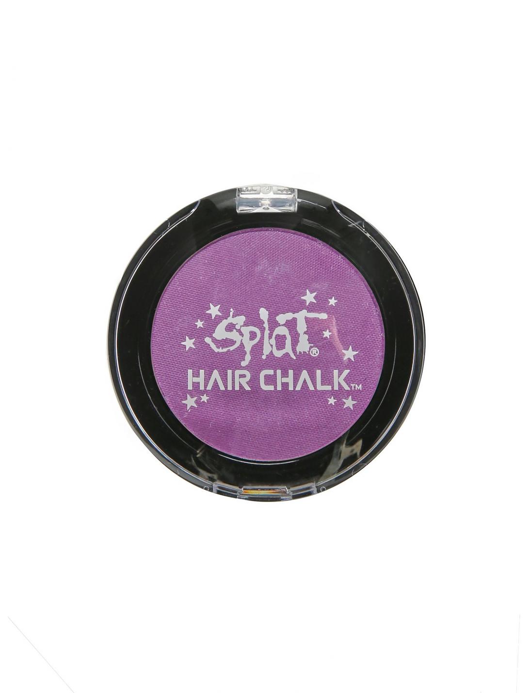 Splat Temporary Violet Sky Hair Chalk, , hi-res