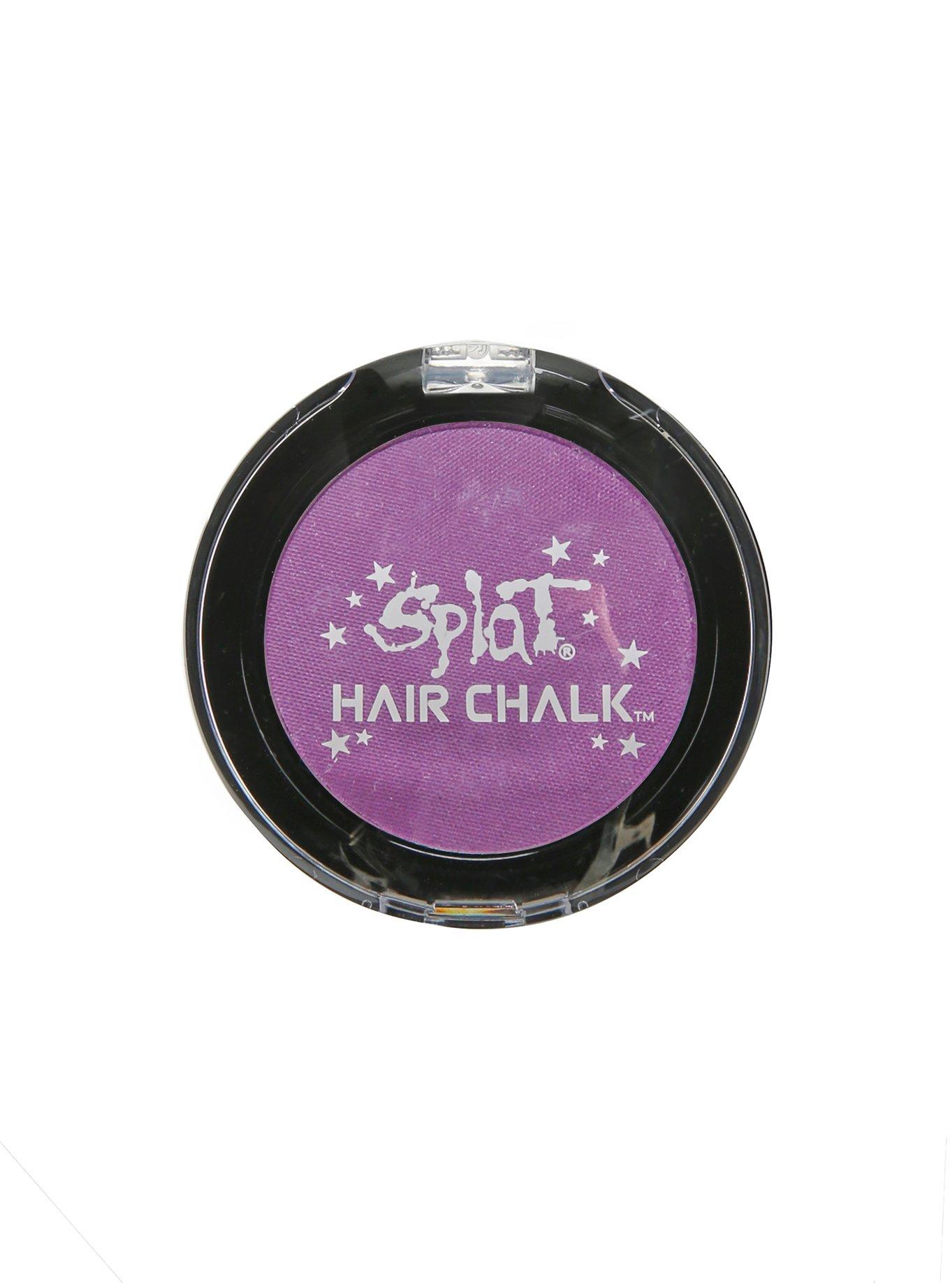 Splat Temporary Violet Sky Hair Chalk, , hi-res