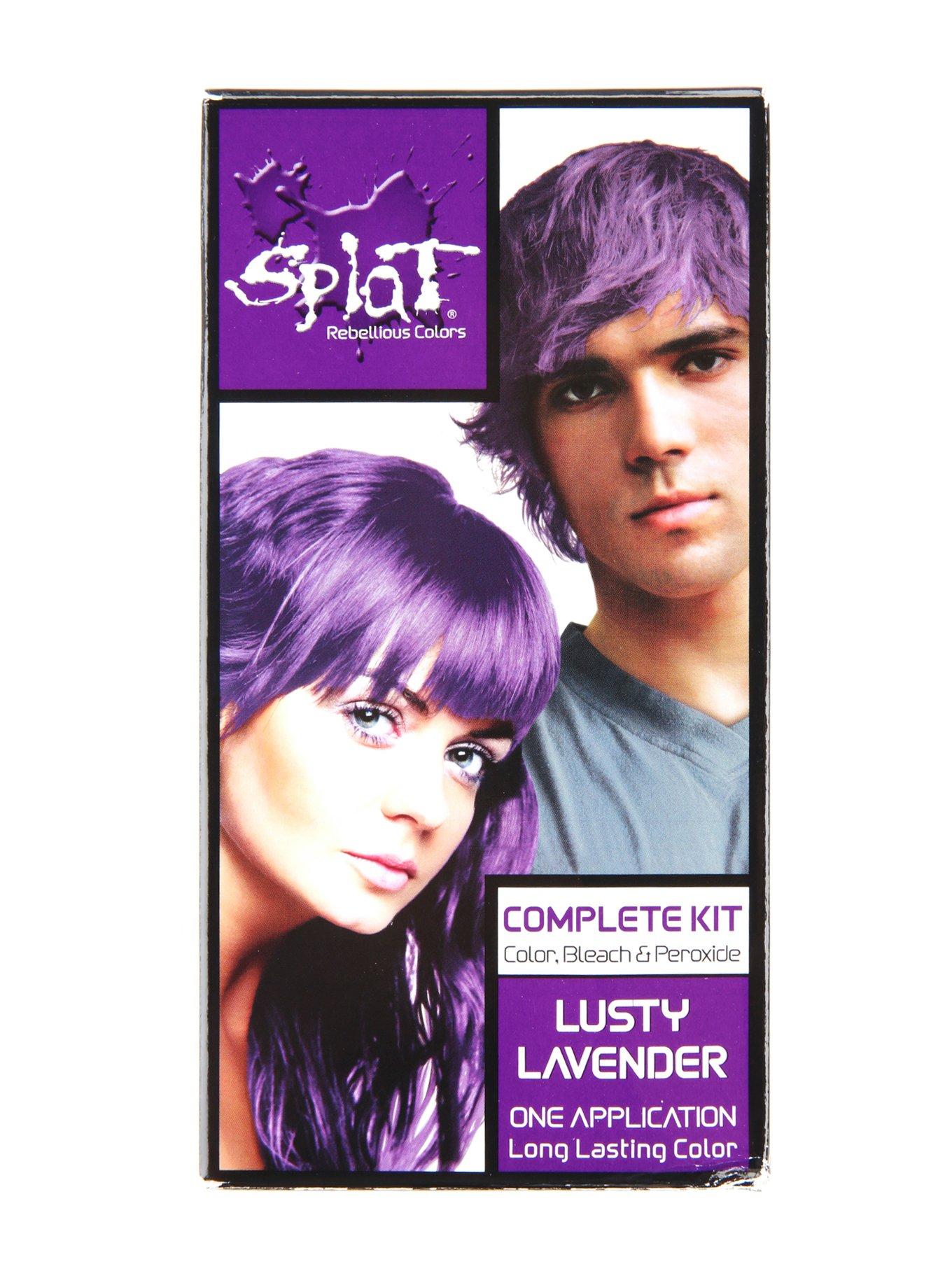 Splat Semi-Permanent Lusty Lavender Hair Dye Kit, , hi-res