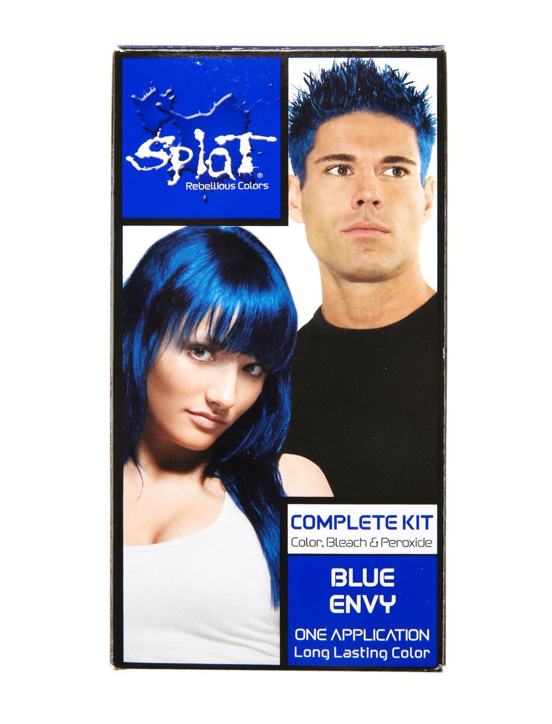 Splat Semi-Permanent Blue Envy Hair Dye Kit | Hot Topic