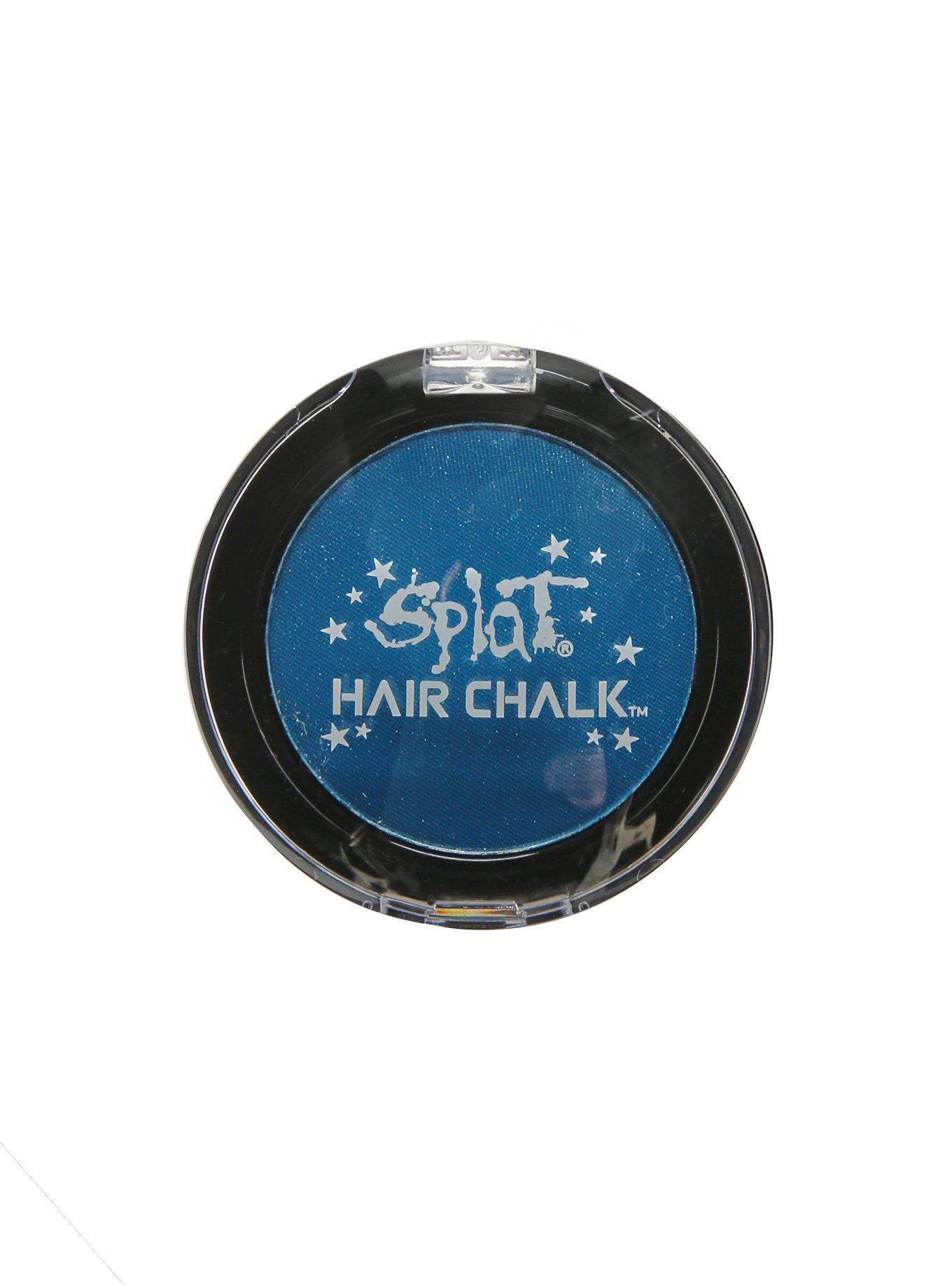 Splat Temporary Midnight Blue Hair Chalk Hot Topic