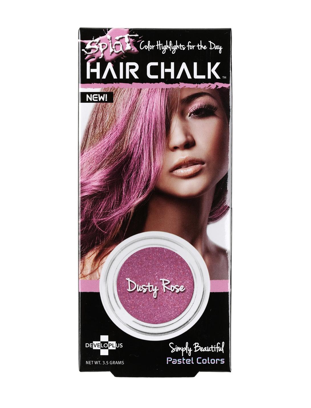 Splat Temporary Dusty Rose Hair Chalk, , hi-res