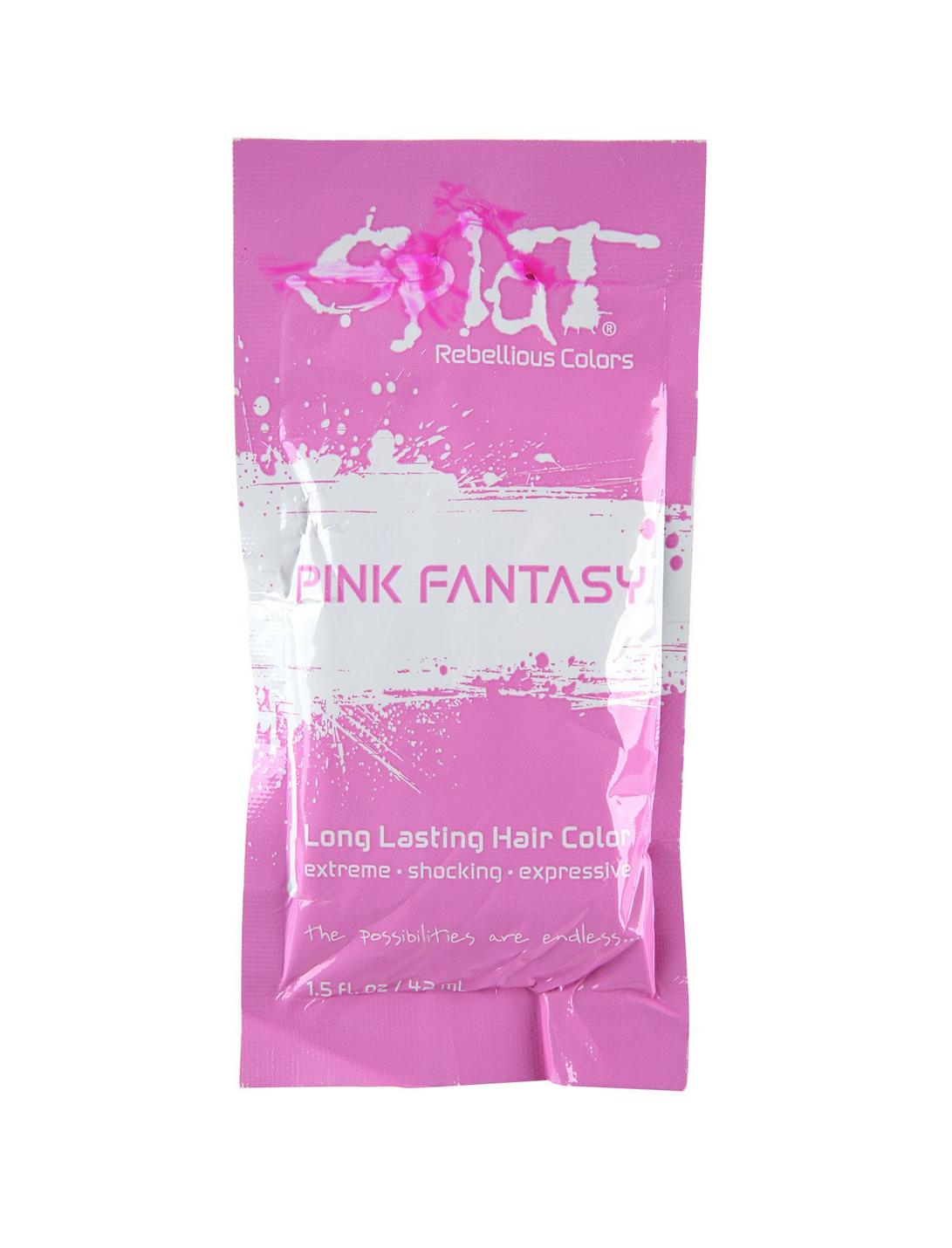 Splat Semi-Permanent Pink Fantasy Single Hair Dye Packet, , hi-res
