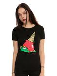 Turtle Cone Girls T-Shirt, BLACK, hi-res