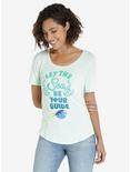 Disney Finding Dory Let The Sea Be Your Guide Womens Tee, DUST BLUE, hi-res