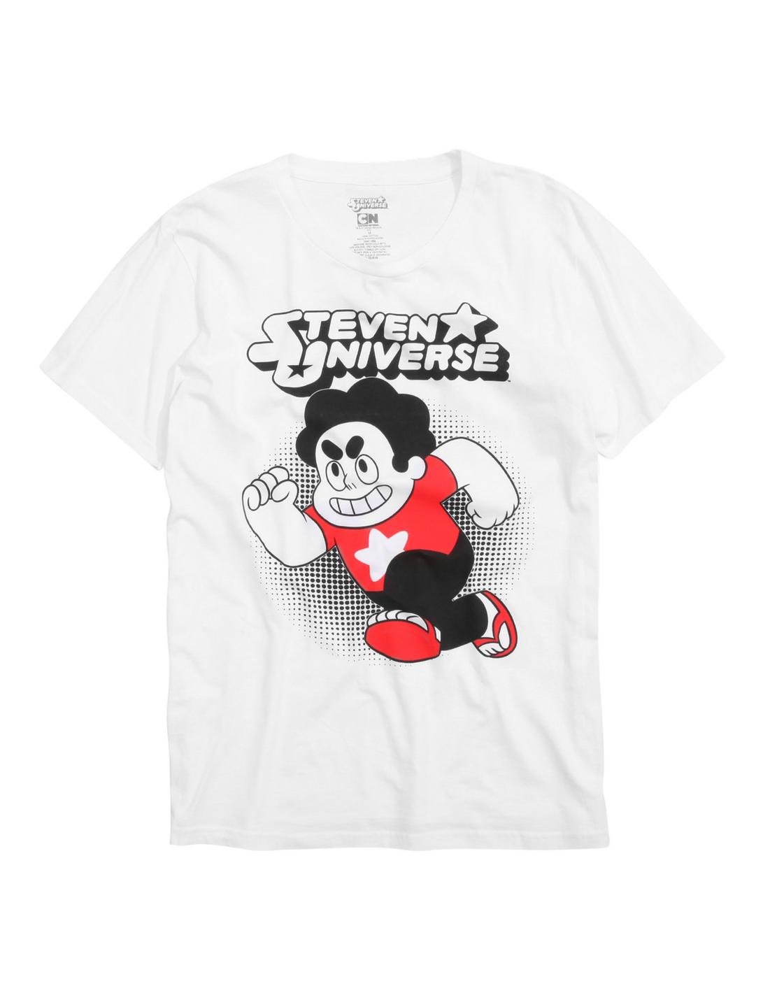 Steven Universe Running T-Shirt, BLACK, hi-res